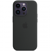 Apple Silicone Case with MagSafe for iPhone 14 Pro Max, Midnight (HC)