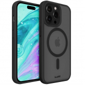 LAUT HUEX PROTECT with MagSafe IMPKT Cell Technology for iPhone 14 Pro Max, Black (L_IP22D_HPT_BK)