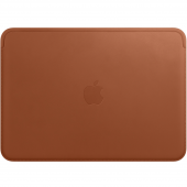 Apple Leather Sleeve for 15" MacBook Pro, Saddle Brown (MRQV2)