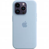 Apple Silicone Case with MagSafe for iPhone 14 Pro Max, Sky (HC)