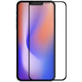 Захисне 3D скло ZK Protection Glass for iPhone 11 Pro/Xs/X Full Silk Screen 0.26mm + Back Film, Black