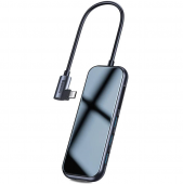 Baseus Multiport Superlative USB-C to 3xUSB3.0+HDMI-4K+SD/TF Card Reader+USB-C, Grey