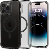 Spigen Ultra Hybrid MAG Case for iPhone 14 Pro, Frost Black (ACS05586)
