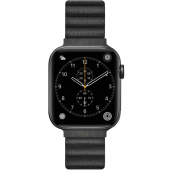 Laut Novi Luxe Band for Watch 41/40/38mm, Midnight (L_AWS_NL_BK)