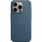 Apple FineWoven Case with MagSafe for iPhone 15 Pro Max, Pacific Blue (MT4Y3)