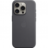 Apple FineWoven Case with MagSafe for iPhone 15 Pro Max, Black (HC)