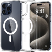 Spigen Ultra Hybrid Case with MagSafe for iPhone 15 Pro, White (ACS06715)