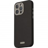 Moshi Napa Slim Hardshell Case with MagSafe for iPhone 15 Pro, Midnight Black (99MO231103)