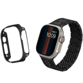 Pitaka Air Case and Carbon Fiber Watch Band for Watch 49 mm, Rhapsody (AWB2301, KW3001A)