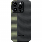 Pitaka MagEZ Case 4 Fusion Weaving Overture for iPhone 15 Pro Max (FO1501PM)