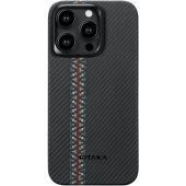 Pitaka MagEZ Case 4 Fusion Weaving Rhapsody for iPhone 15 Pro Max (FR1501PM)