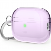 Elago Clear Hang Case for Airpods Pro 2nd Gen, Lavender (EAPP2CL-HANG-LV)