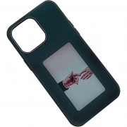 E-ink Screen Case for iPhone 15 Pro, Black