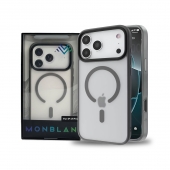 Monblan Magnetic Matte Series Case for iPhone 17 Pro, Gray