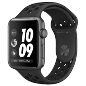 Apple Watch Series 3 Nike+ 38mm GPS Space Gray Aluminum Case with Anthracite/Black Nike Sport Band (MQKY2)