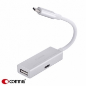 USB-хаб Comma Type C to Type C + USB 3.0 with Power Delivery
