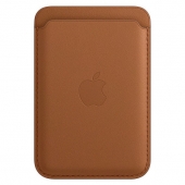 Apple Leather Wallet with MagSafe Saddle Brown (MHLT3)