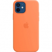 Apple Silicone Case for iPhone 12/12 Pro, Kumquat (MHKY3)
