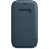 Apple Leather Sleeve for iPhone 12 Pro Max, Baltic Blue (MHYH3)