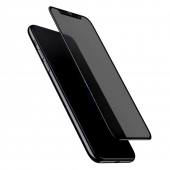 Захисне 3D скло "Антишпигун" Doberman Premium Anti Peep Screen Protector 5D for iPhone 11 Pro Max/Xs Max