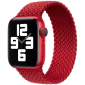 Apple Braided Solo Loop 41/40/38mm Size 5, Product Red (MY7K2)