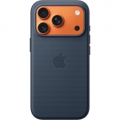 Apple TechWoven Case with MagSafe + Sensor Button for iPhone 17 Pro, Blue (HC)