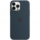 Apple Silicone Case with MagSafe for iPhone 13 Pro Max, Abyss Blue (HC)