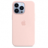 Apple Silicone Case with MagSafe for iPhone 13 Pro, Chalk Pink (HC)