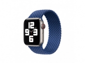 Apple Braided Solo Loop Size 7 for Watch 41/40/38mm,  Atlantic Blue (MY722)