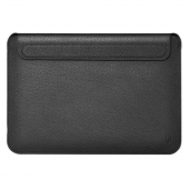 WIWU Skin ProSeries Geniunie Leather Sleeve for  MacBook Pro 16" [2021], Black