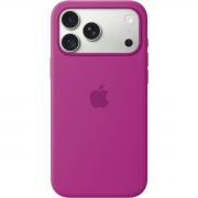 Apple Silicone Case with MagSafe for iPhone 18 Pro, Magenta (MK8T4)