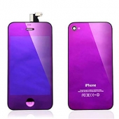 Дисплей LCD+ Touchscreen + Housing cover iPhone 4 у зборі Purple