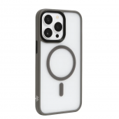 Monblan Magnetic Matte Series Case for iPhone 15 Pro, Grey