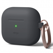 Elago Hang Silicone Case for Airpods 3rd Gen, Dark Grey (EAP3HG-HANG-DGY)