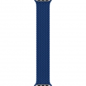 Apple Watch 45/44/42mm Atlantic Blue Braided Solo Loop Size 11 (MY8J2)