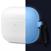 Elago Hang Silicone Case for Airpods 3rd Gen, Nightglow Blue (EAP3HG-HANG-LUBL)