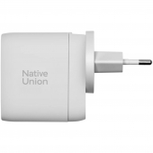 Native Union Fast GaN Charger PD 67W 3 Ports, White (FAST-PD67-WHT-2CA)