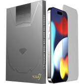 iLera Deluxe Frosted Glass for iPhone 15 Pro