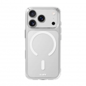 Laut Crystal Fluro for iPhone 17 Pro with MagSafe, Clear Light Grey (L_IP25B_CF_LGY)