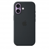 Apple Silicone Case with MagSafe for iPhone 17, Black (MGF14)