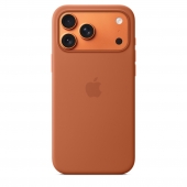 Apple Silicone Case with MagSafe for iPhone 17 Pro, Terra Cotta (MGFJ4)