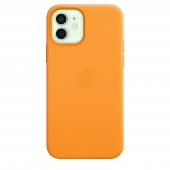  Apple Leather Case with MagSafe 12/12 Pro California Poppy (MHKC3)