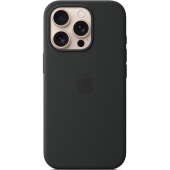 Apple Silicone Case with MagSafe for iPhone 16 Pro Max, Black (MYYT3) 