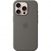 Apple Silicone Case with MagSafe for iPhone 16 Pro Max, Stone Gray (MYYV3)