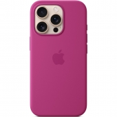 Apple Silicone Case with MagSafe for iPhone 16 Pro Max, Fuchsia (MYYX3)