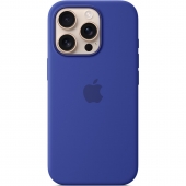 Apple Silicone Case with MagSafe for iPhone 16 Pro Max, Ultramarine (MYYY3)