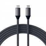 Satechi USB C to USB C 100W Charging Cable 2m, Space Gray (ST-TCC2MM)