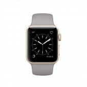 Часы Apple Watch Series 2 38mm Gold Aluminum Case with Concrete Sport Band (MNP22)