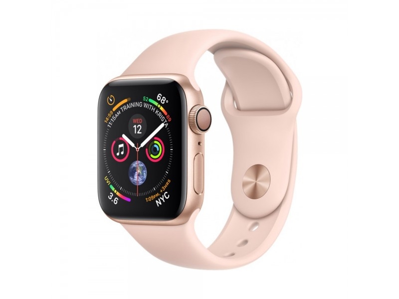 Б/У Apple Watch Series 4 GPS + LTE 44mm Gold Alum. w. Pink Sand
