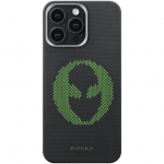 Pitaka Tactile Woven Case Aries Alien for iPhone 16 Pro Max (KI1601ALP)